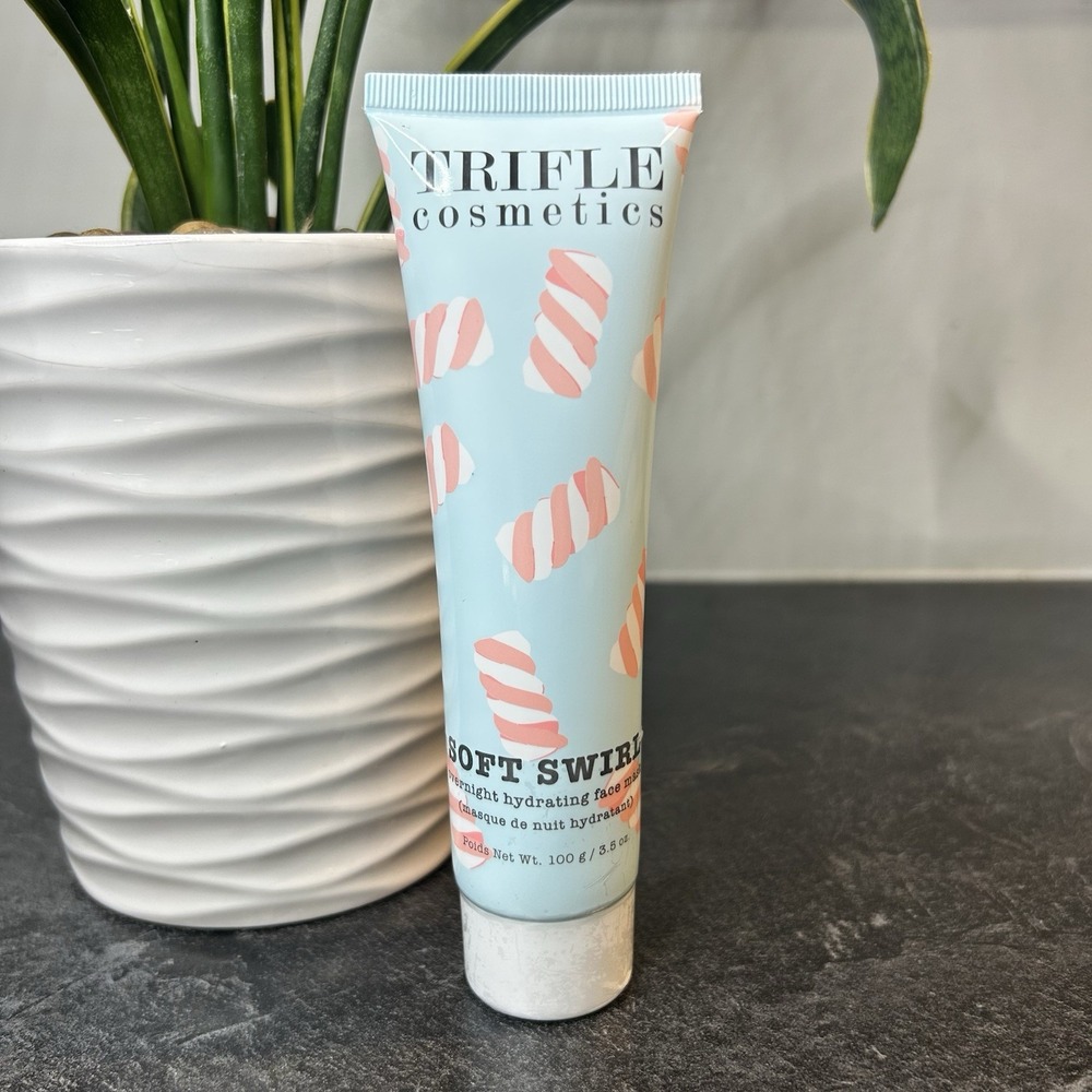 NEW Trifle‎ Cosmetics Soft Swirl Overnight Hydrating Face Mask 3.5 oz SEALED